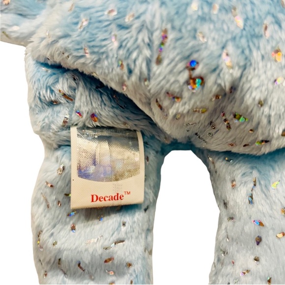 Ty Beanie Babies - Decade the Bear - Light Blue  💜 - Picture 9 of 10